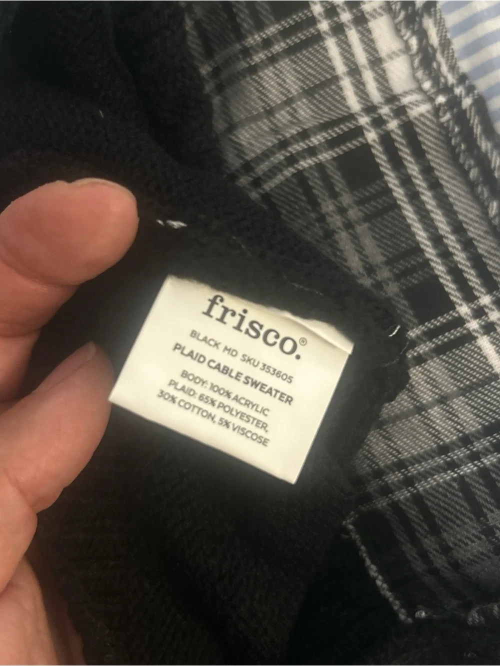 Black Cable-Knit dogs Sweater with Button Collar